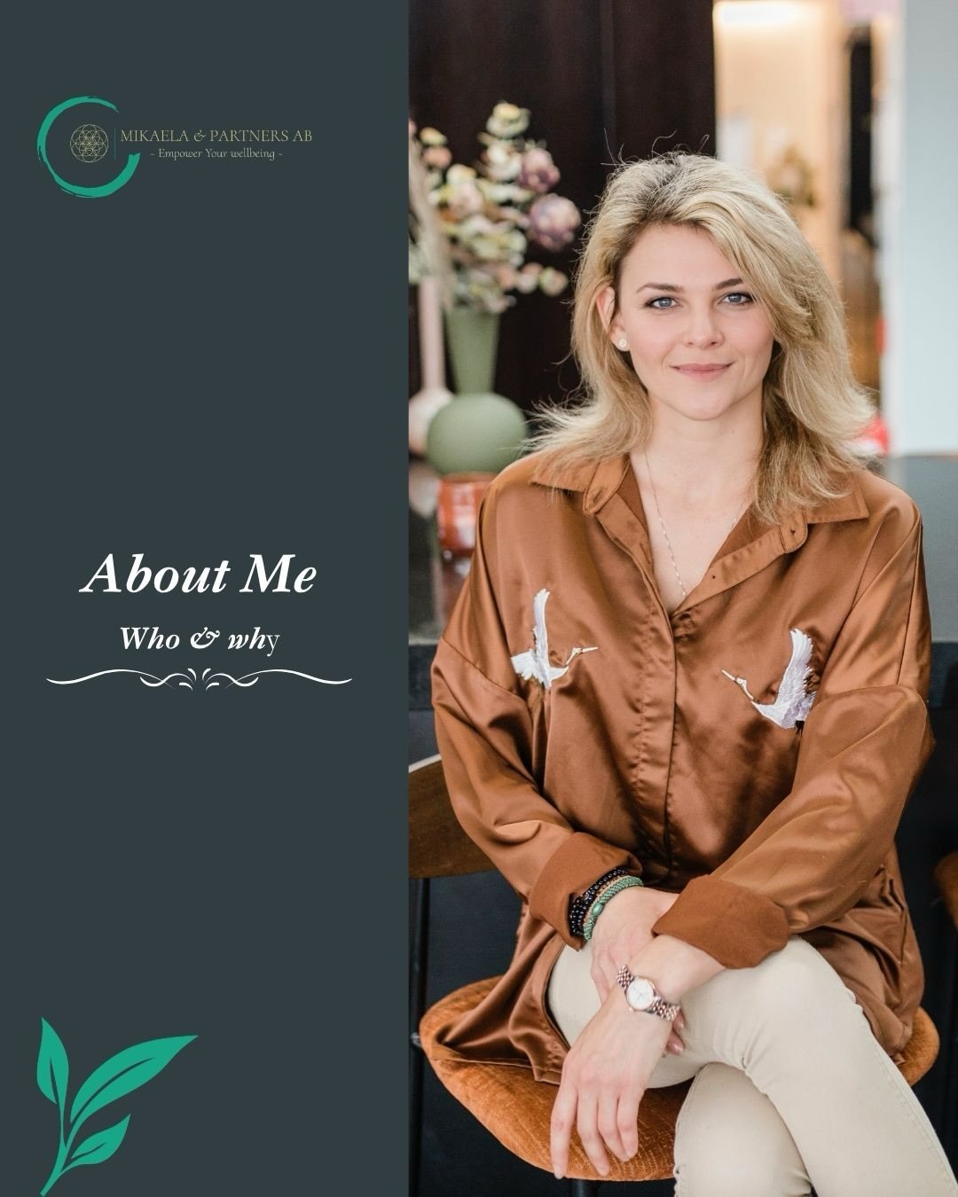 Welcome to this space 💚🌿
I am glad to have you here. This space is for you who want to consciously slow down, focus, reconnect with yourself, create more balance, deeper connections &amp; truly strong internal team with body, mind &amp; soul.

I wo
