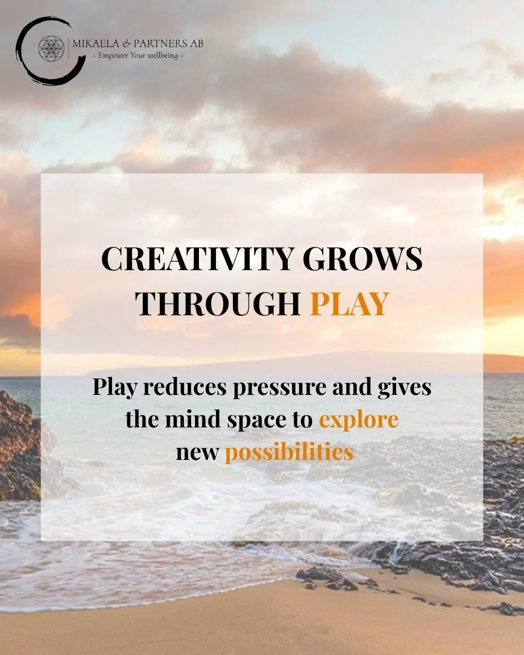 Creativity isn&rsquo;t only about talent, it also grows through play. 🌿
When we allow ourselves to explore without the pressure of being perfect, our brain becomes more open to new ideas, connections, and possibilities. Sometimes the most creative b