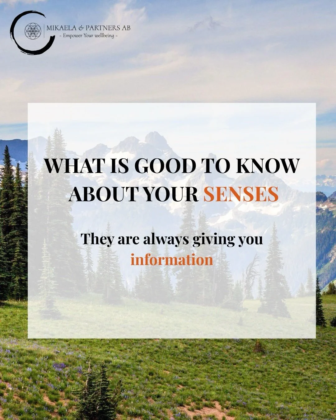 Your senses are always speaking, but how often do you actually stop to listen? 🌿
When life feels busy, coming back to what you can see, hear, smell, taste and feel can create a small moment of awareness. Just pause &amp; notice your environment thro