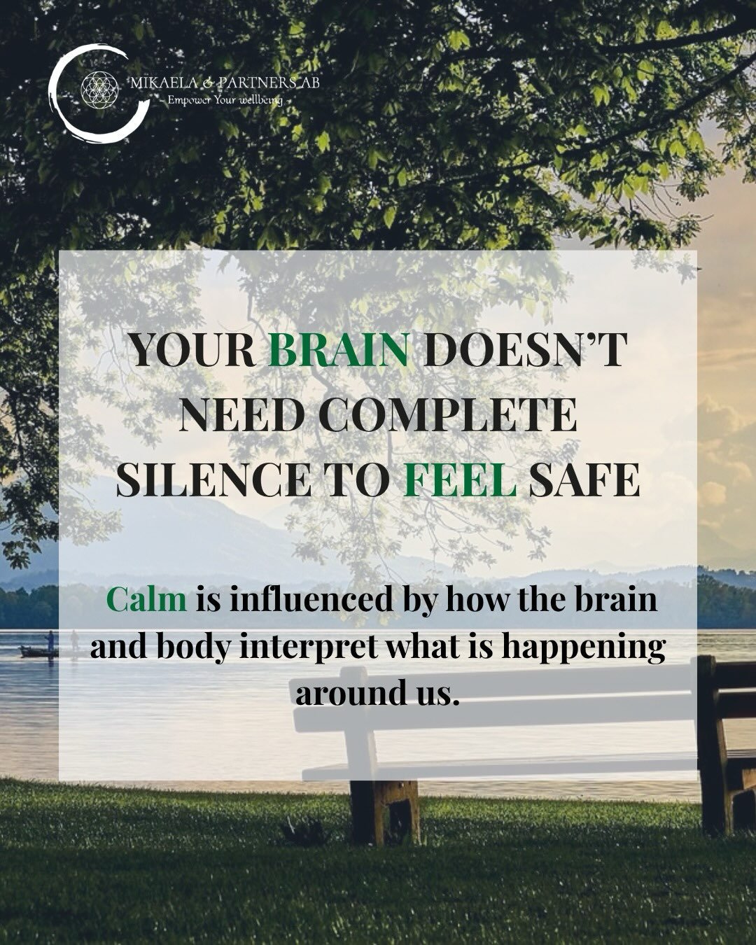 Peace doesn&rsquo;t always come from a quiet mind. Sometimes, it comes from recognizing what helps us feel safe, grounded, and present. 🌿
What brings you back to peace?
 #Peace #InnerPeace #Wellbeing #Mindfulness #SelfReflection