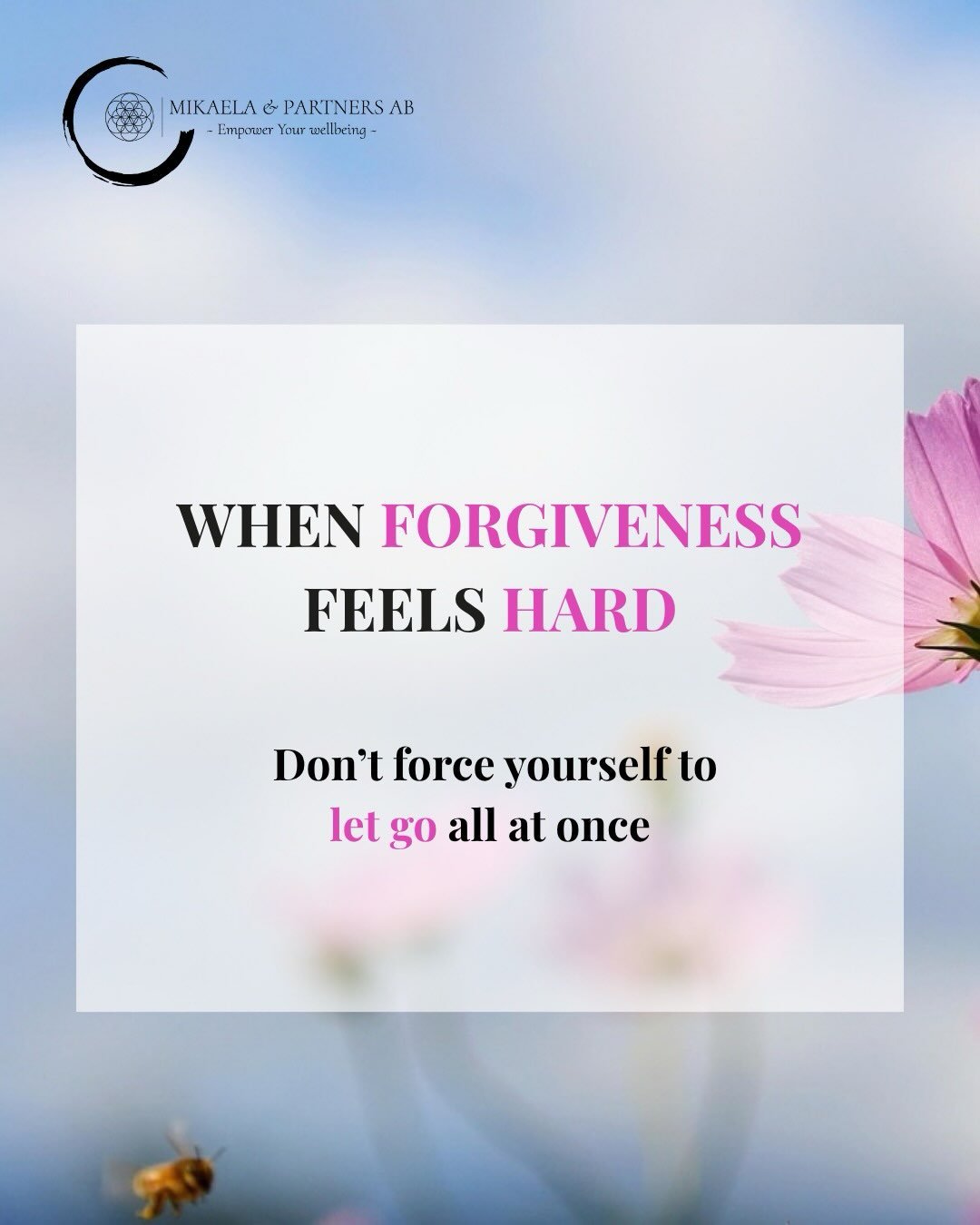 Forgiveness doesn&rsquo;t have to happen all at once. Some things need more time than others, and I think that&rsquo;s okay. I can still remember what happened, protect my boundaries, and slowly decide what I no longer want to carry with me.
Sometime