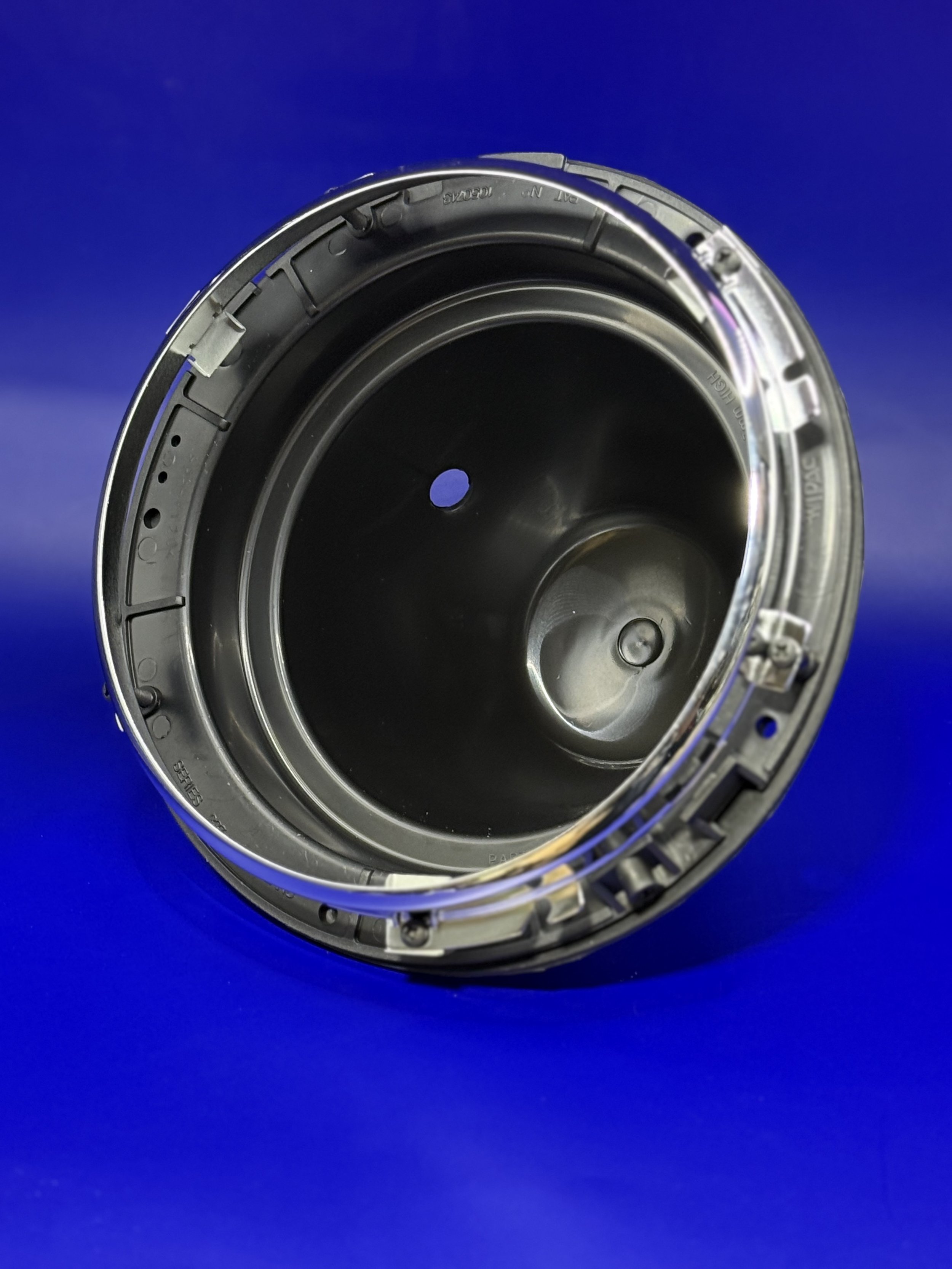 Plastic headlight bowl