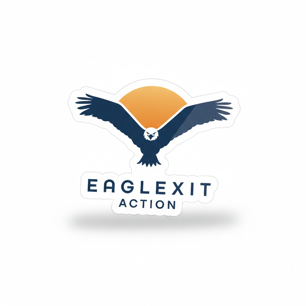 Eaglexit Action Sticker