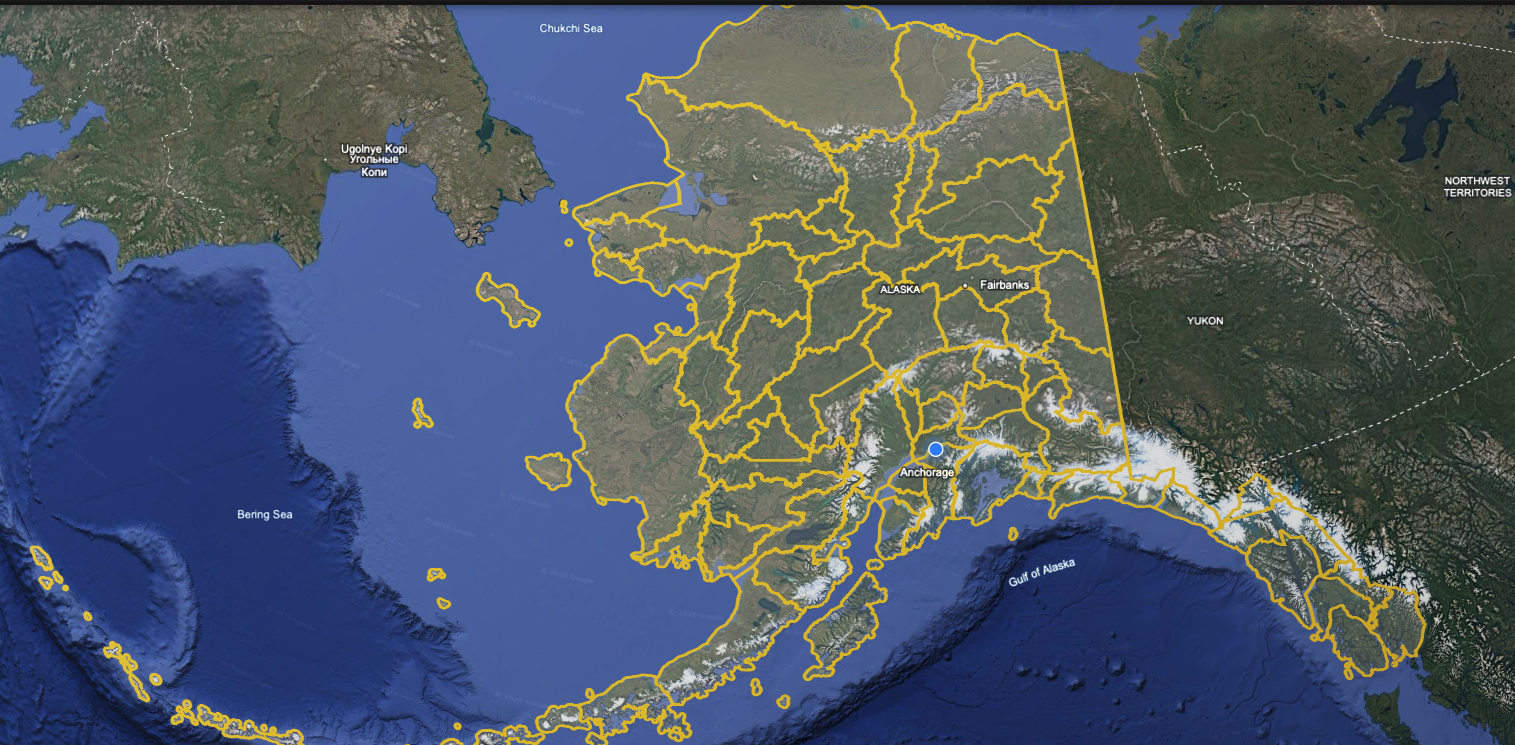 Alaska Hunting Districts