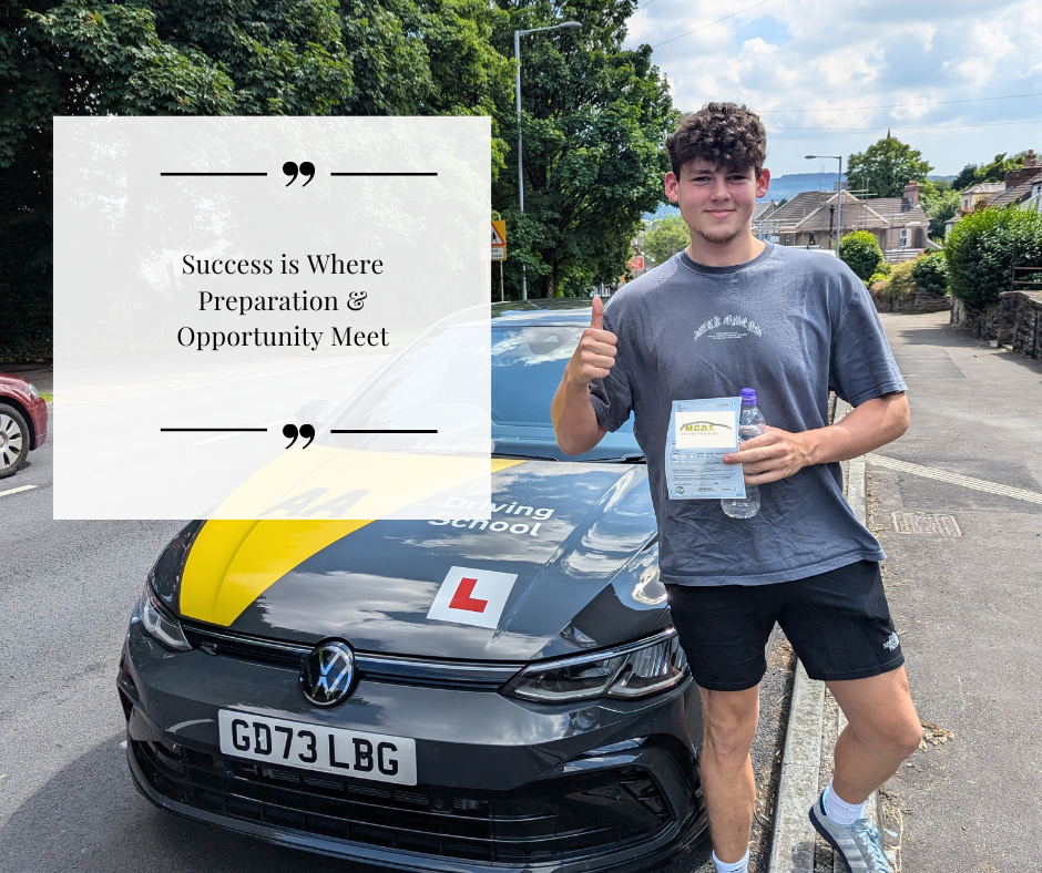 Kieran Test Pass Pic