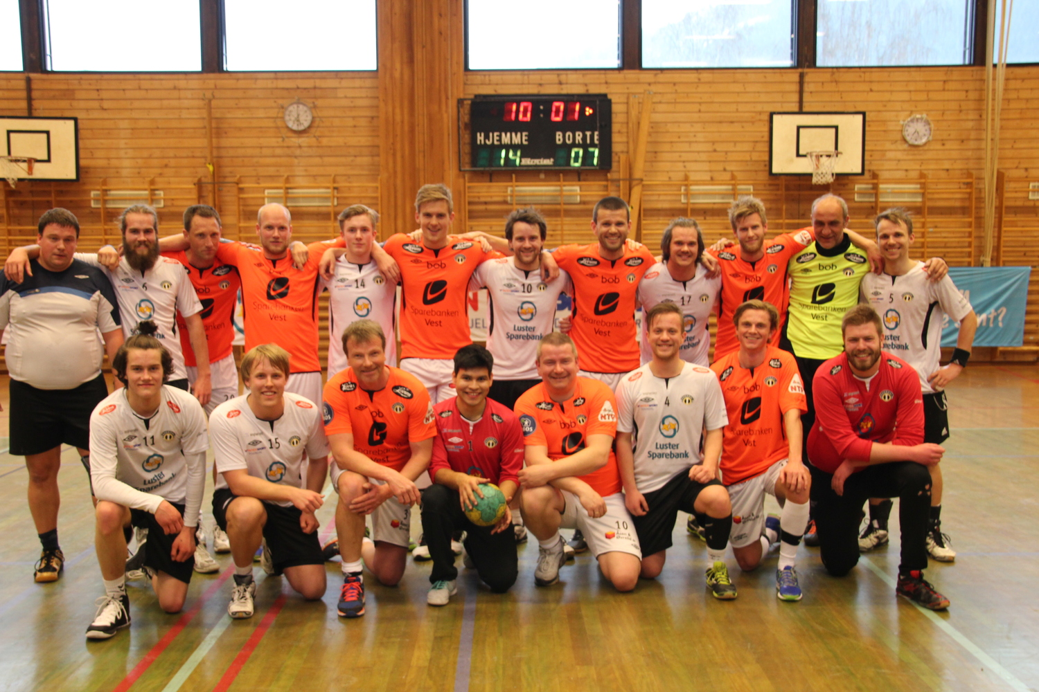 Lagbilde Sogndal handball og Sogndal fotball