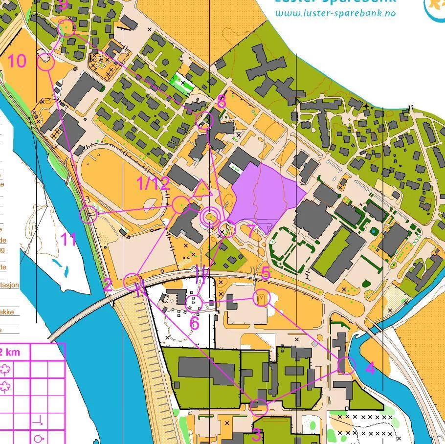 Resultat o-sprint i Gaupne 12. mai