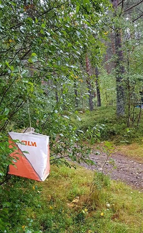 O-løp Kaupanger idrettspark 2018-09-19