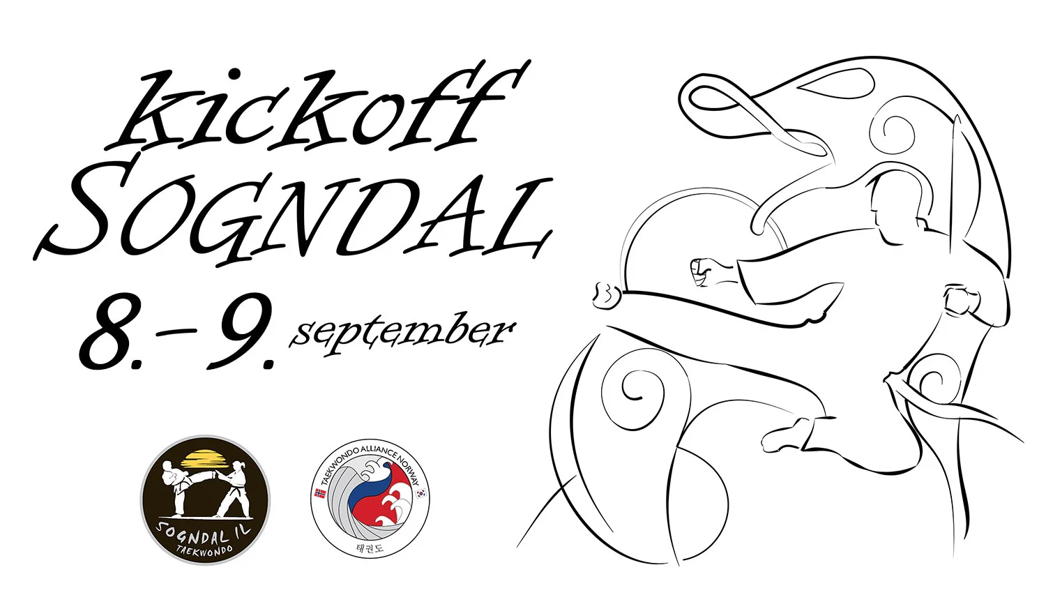 Taekwondo kickoff 8.–9. september