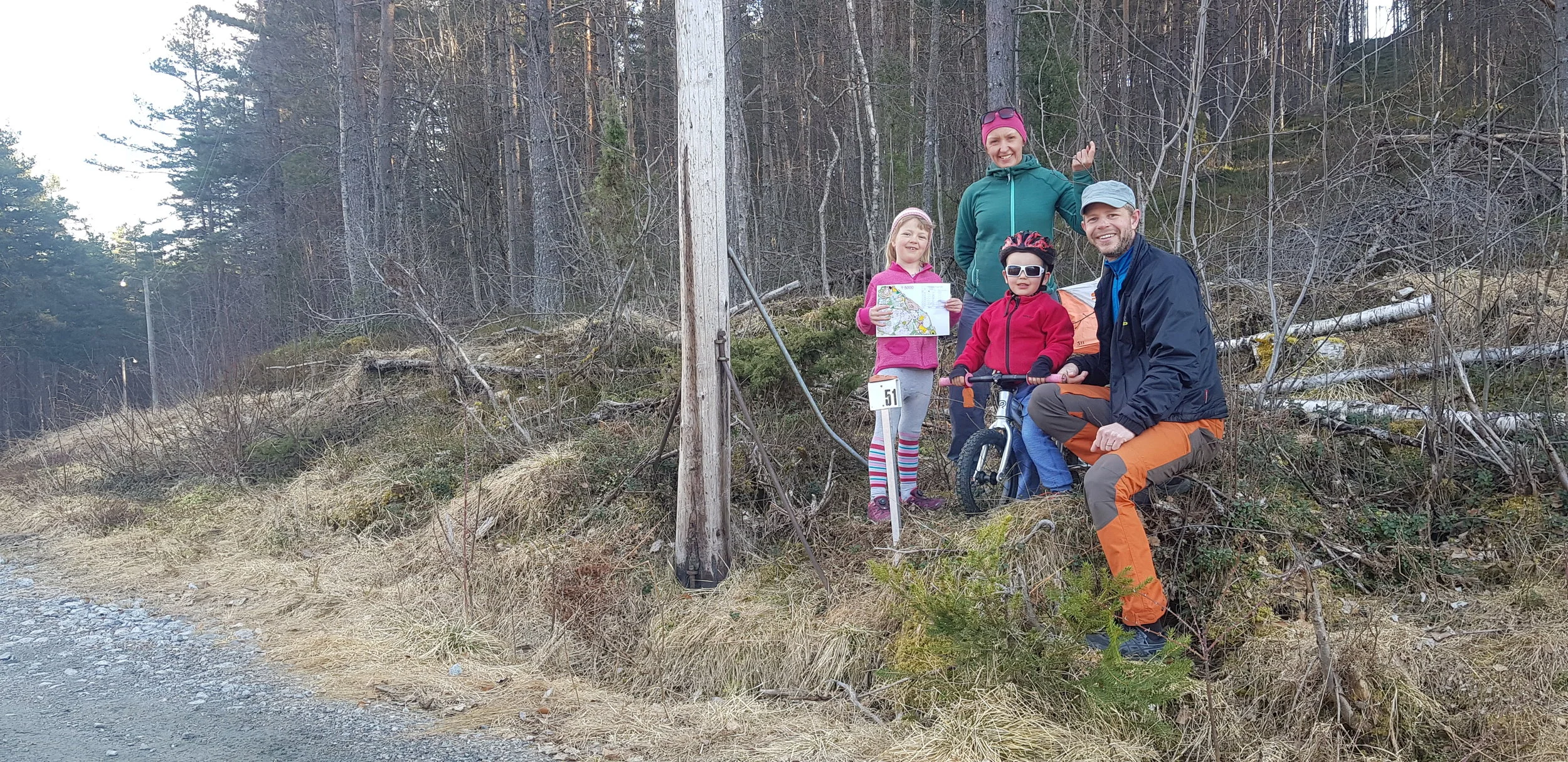 O-løp Kaupanger Idrettspark 2019-04-10
