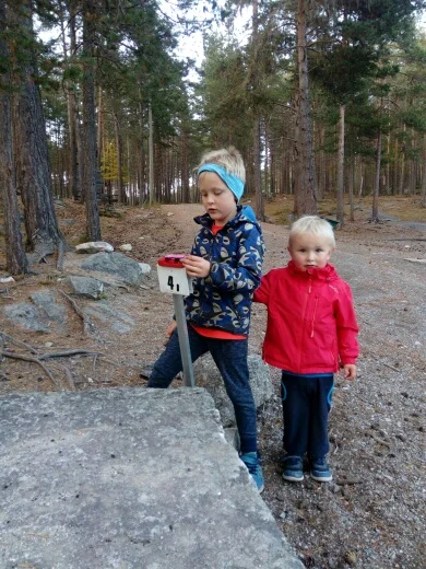 O-løp Kaupanger skule 2019-10-02