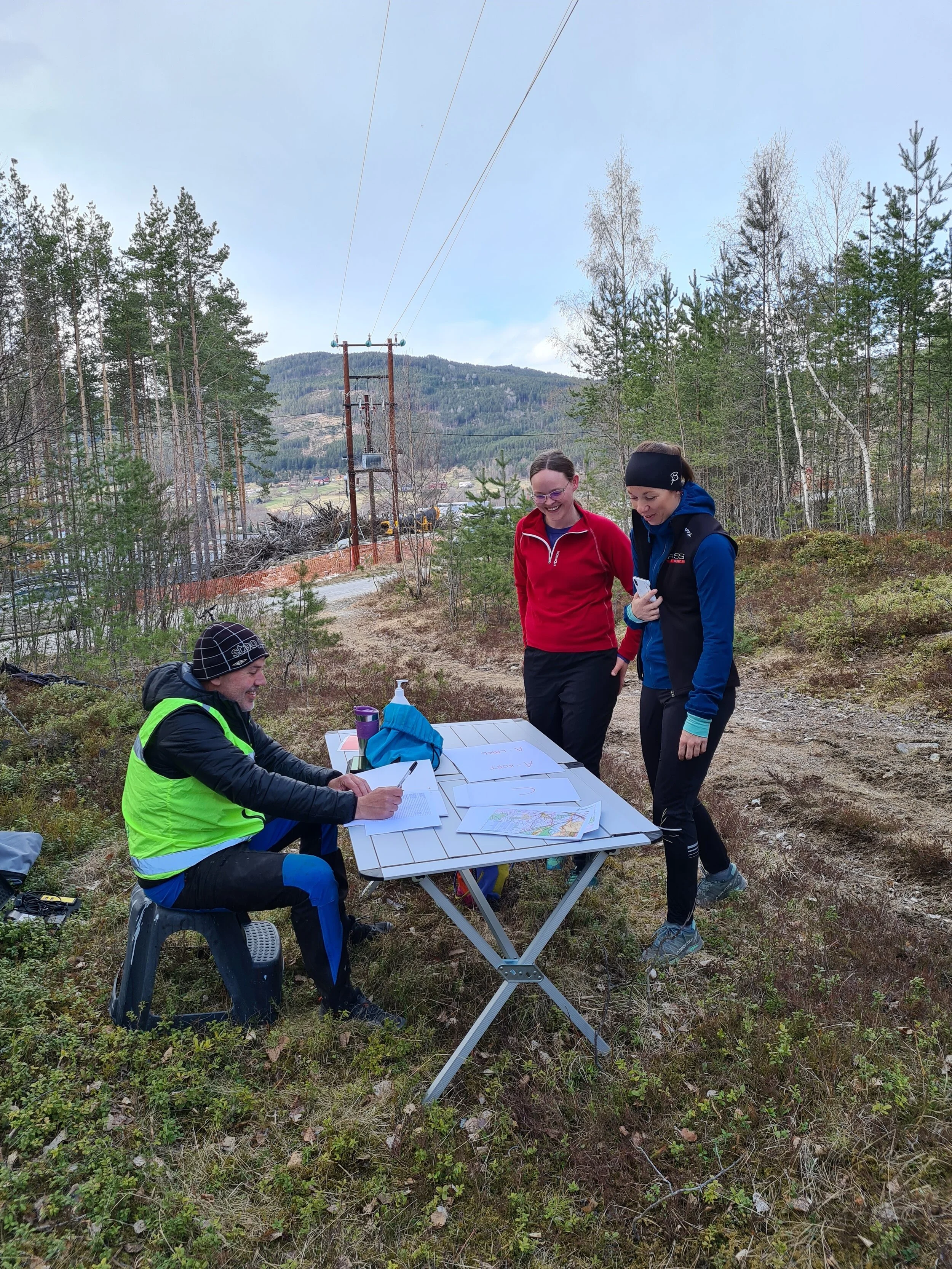 Treningsløp på Kaupanger/Skogly