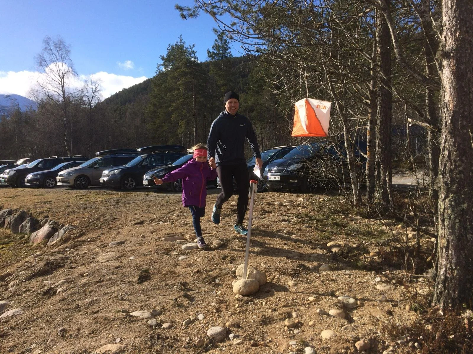 Treningsløp på Moane 21.april