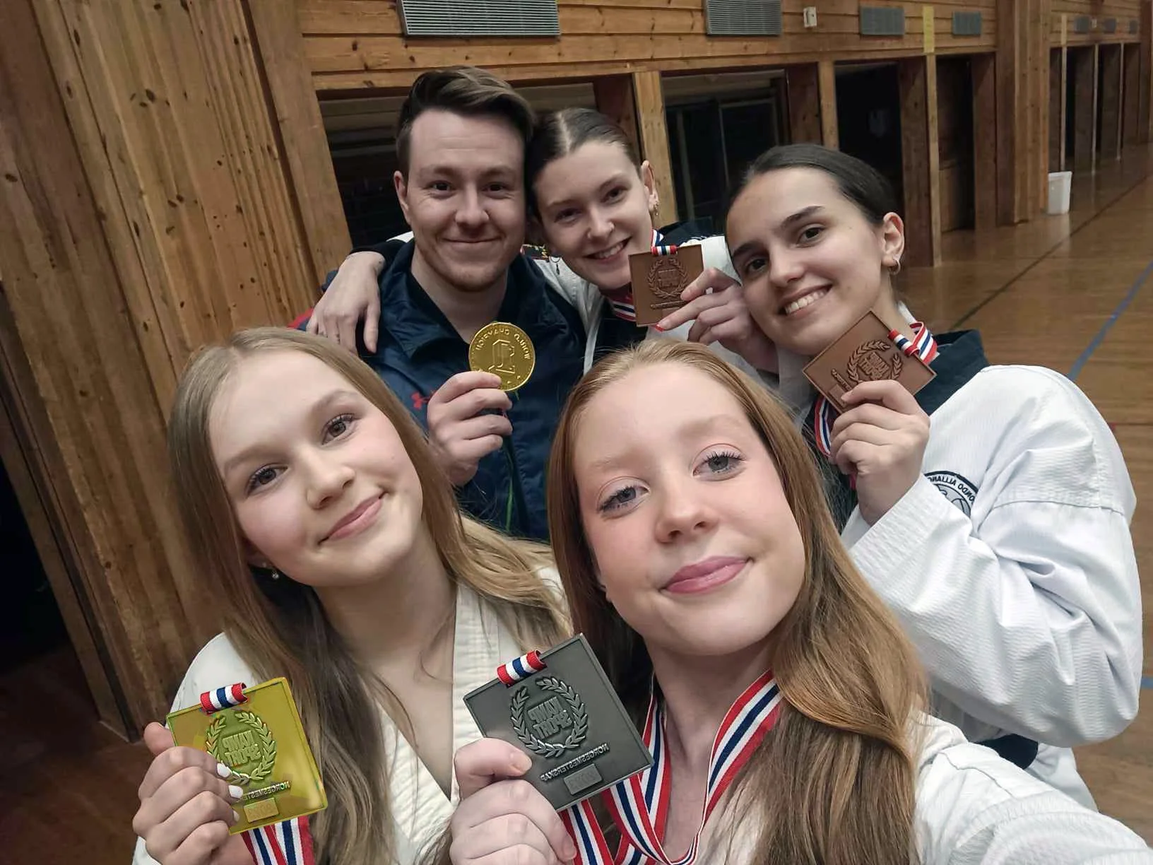 NM-medaljar til SIL-taekwondo