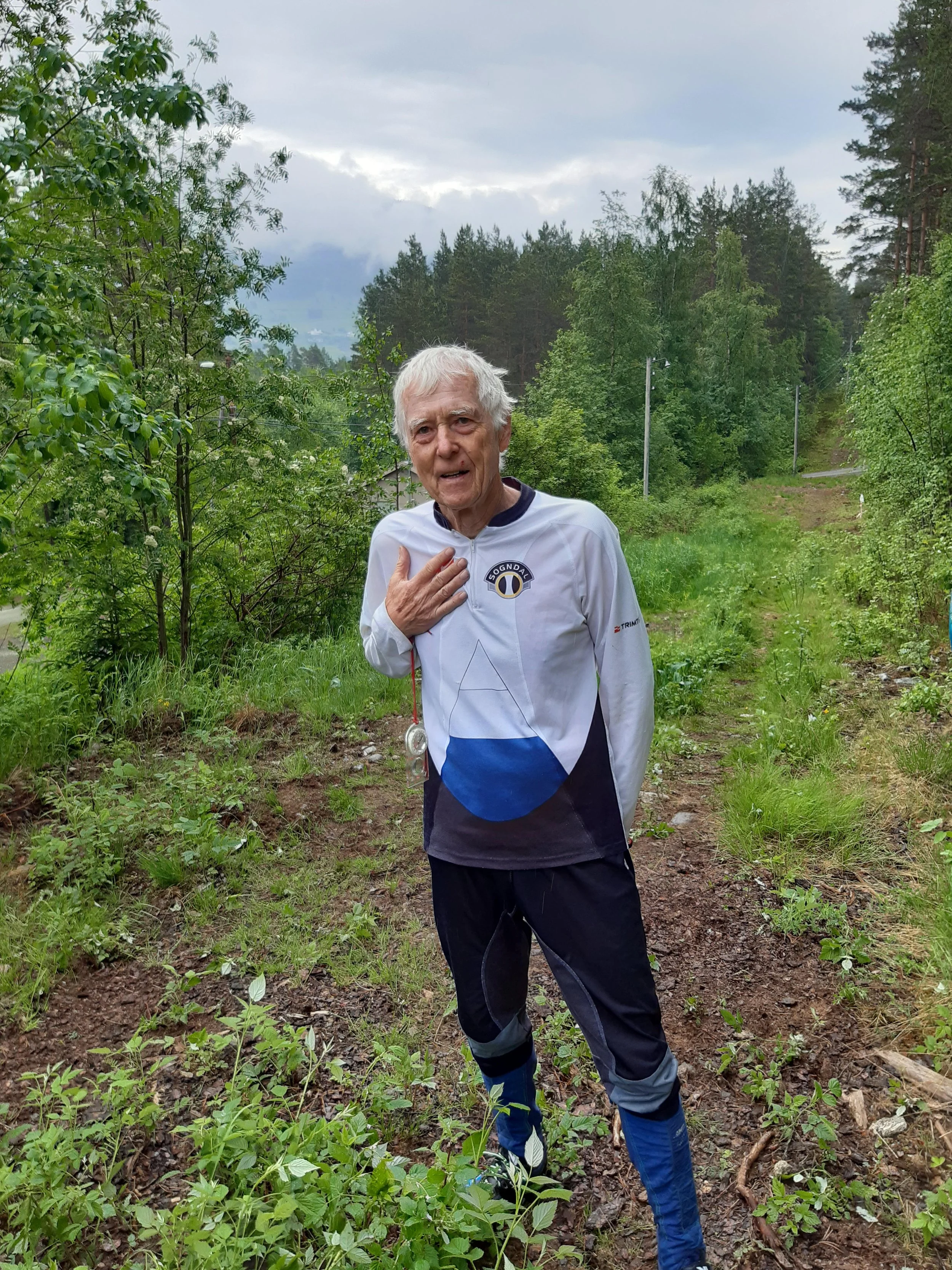 Resultat frå trening 25.mai på Kaupanger Idrettsplass