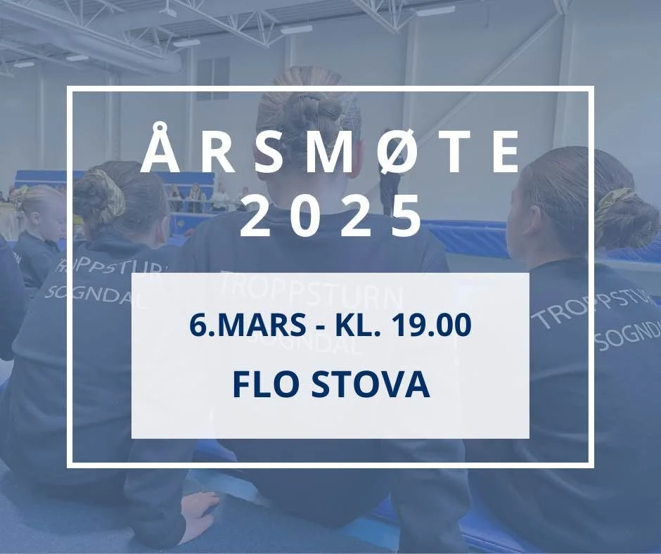 Årsmøte i turngruppa