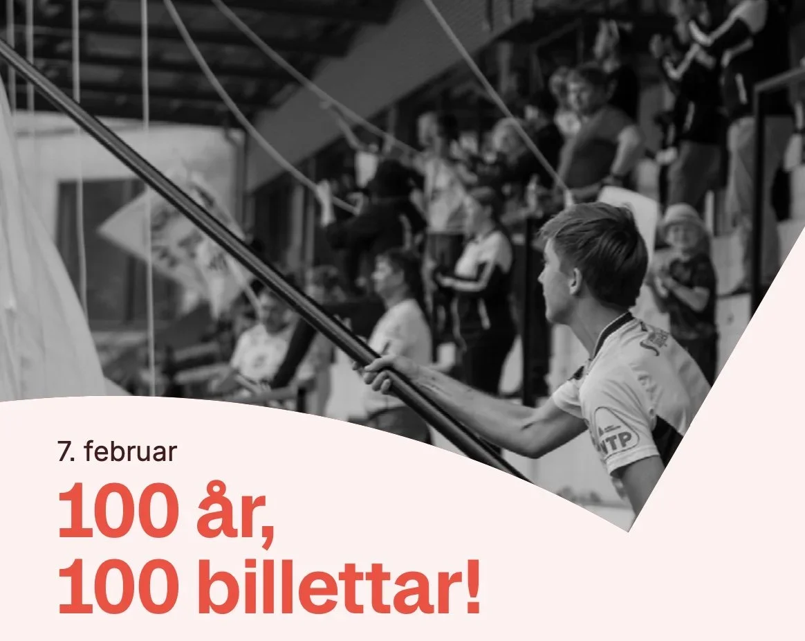 100 år - 100 gratis billettar!