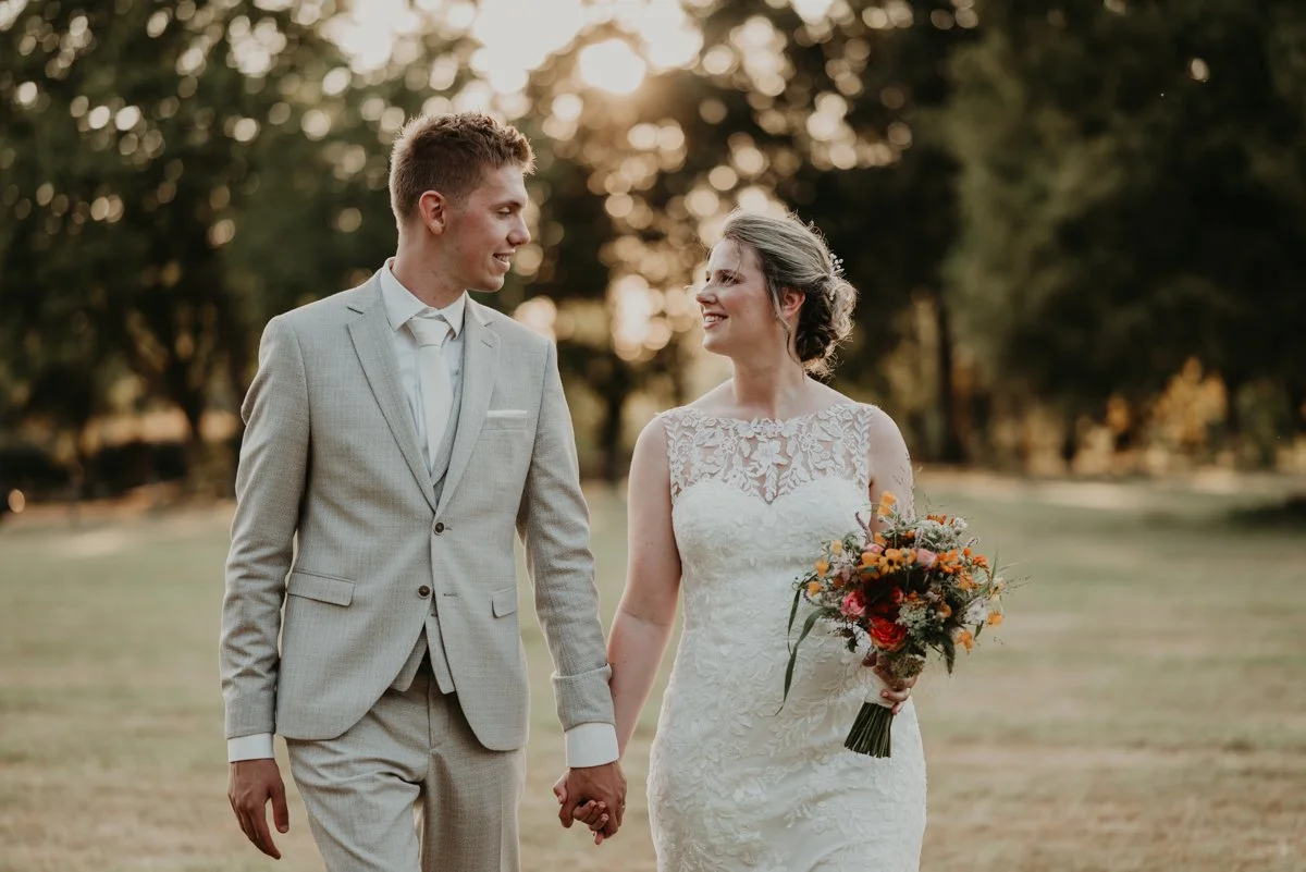 Intiem trouwen in de tuin van Kasteel Aldendriel