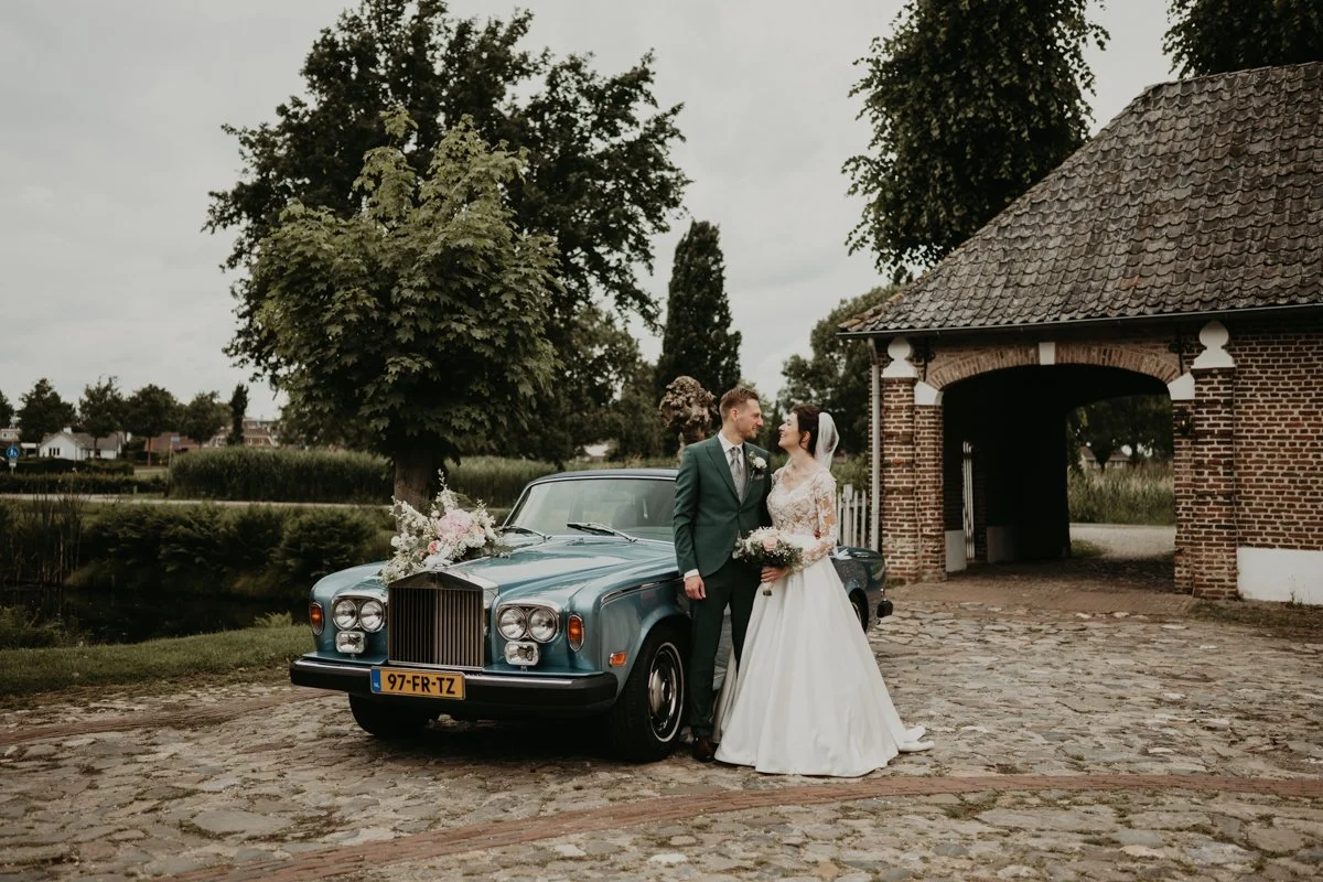 Klassieke bruiloft bij Kasteel Aldendriel in Mill