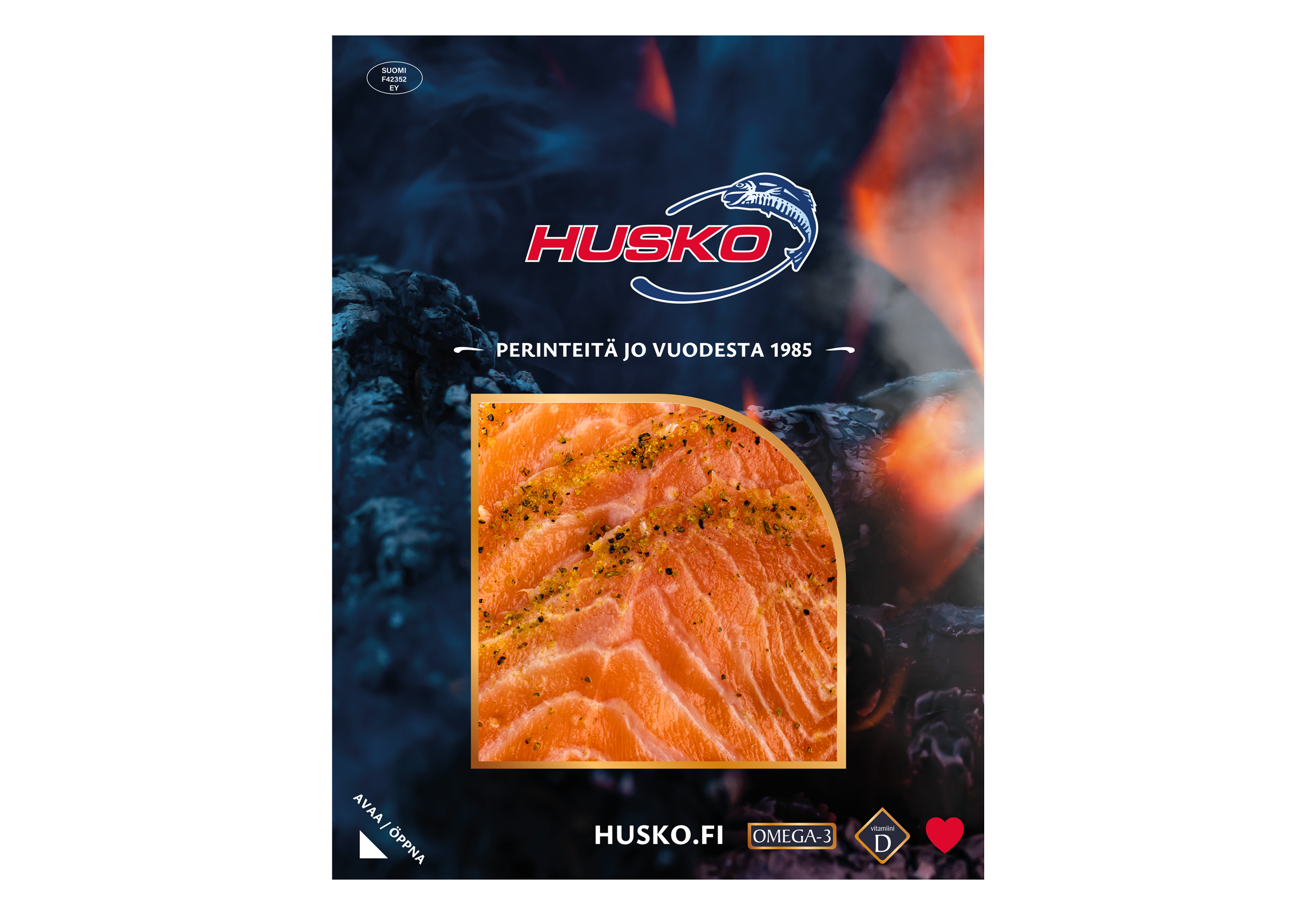 Graavattu merilohi, Lime-Inkivääri (viipaloitu 150 g)
