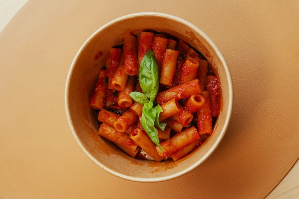 Pasta al pomodoro e basilico di Casa Armonì