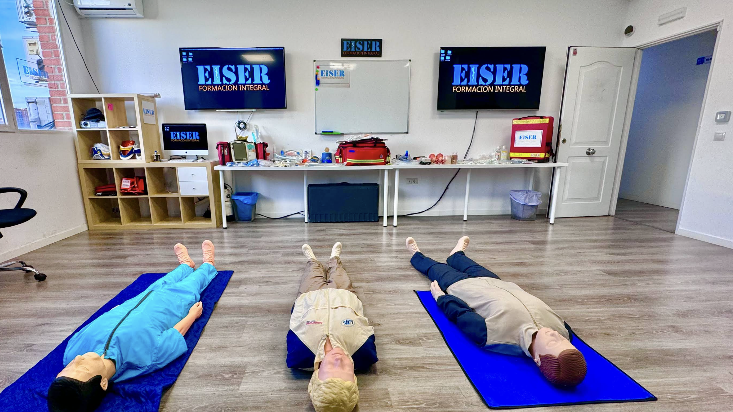 Foto de un aula de formación práctica de EISER Formacion