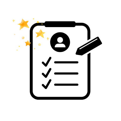 Geometric drawing of an outline square with sections divided by vertical, horizontal, and diagonal lines.