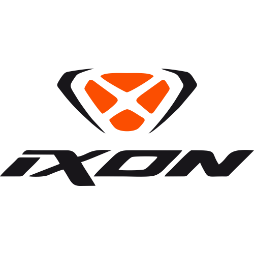 Logo de la marque XON avec un symbole en forme de slider orange et un texte noir en dessous.
