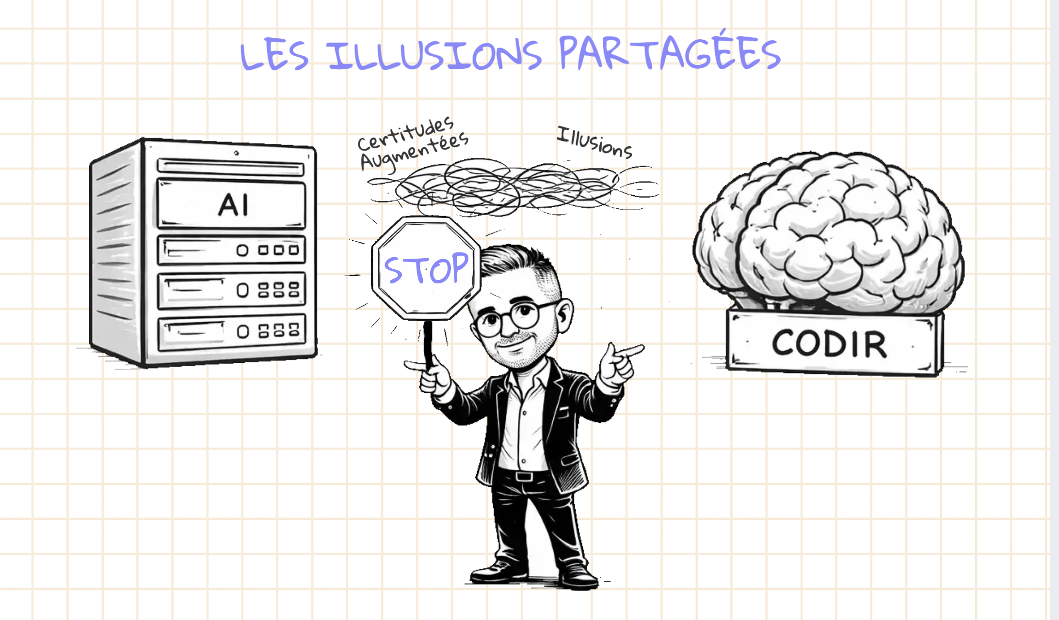 L’IA se trompe avec assurance. Votre CODIR aussi.