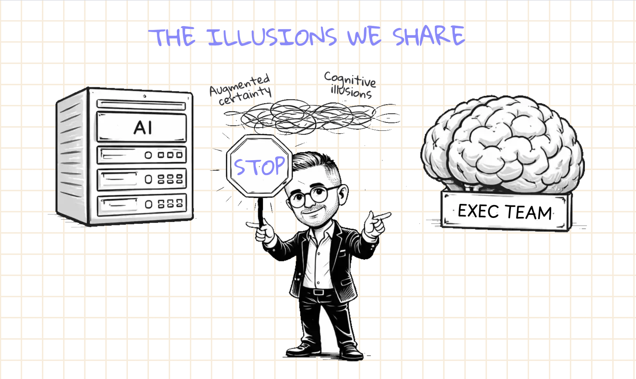 AI gets things wrong with confidence. So does your exec team.