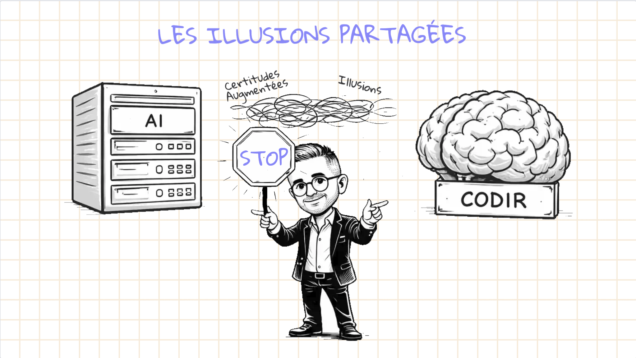L’IA se trompe avec assurance. Votre CODIR aussi.