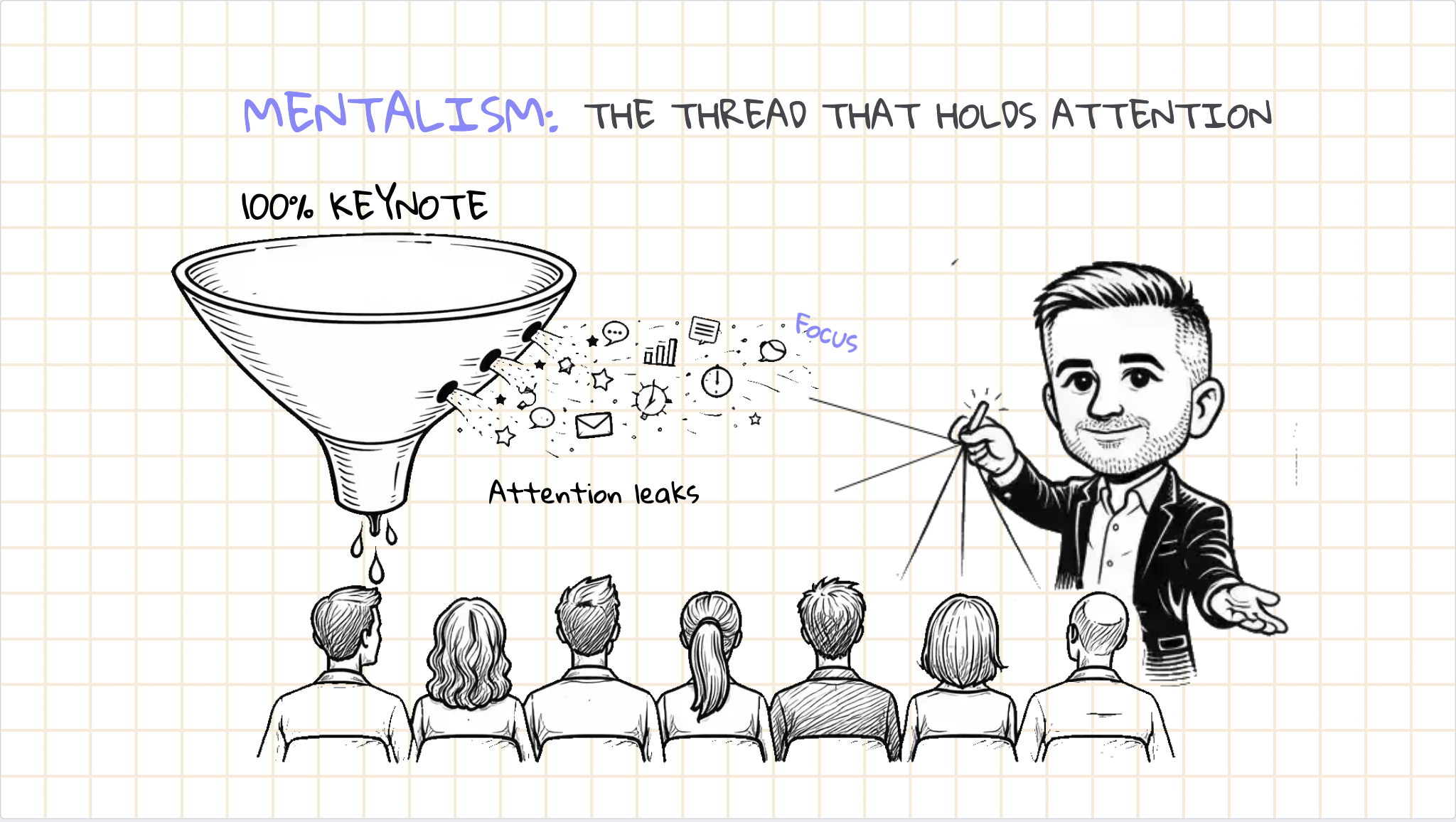 Why your audience forgets 88% of a keynote