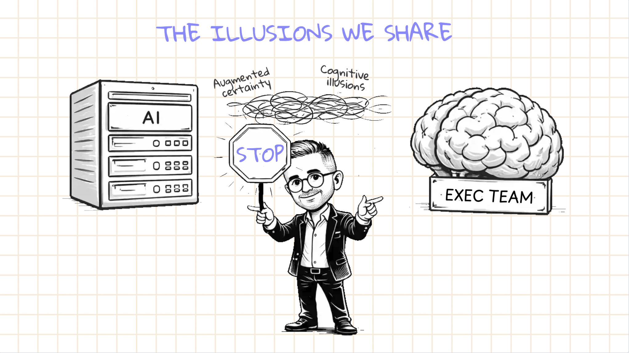 AI gets things wrong with confidence. So does your exec team.