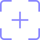 Cible de visée avec croix au centre