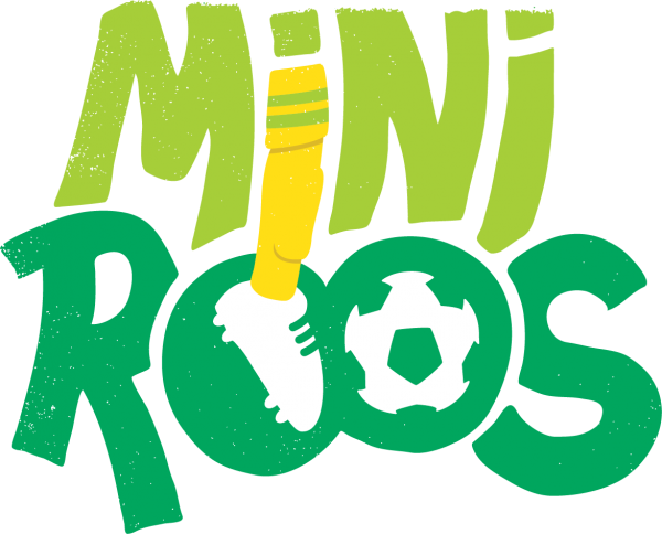 A graphic of a crutch leaning against a large soccer ball on green grass with a person's legs and shoes visible in the background.