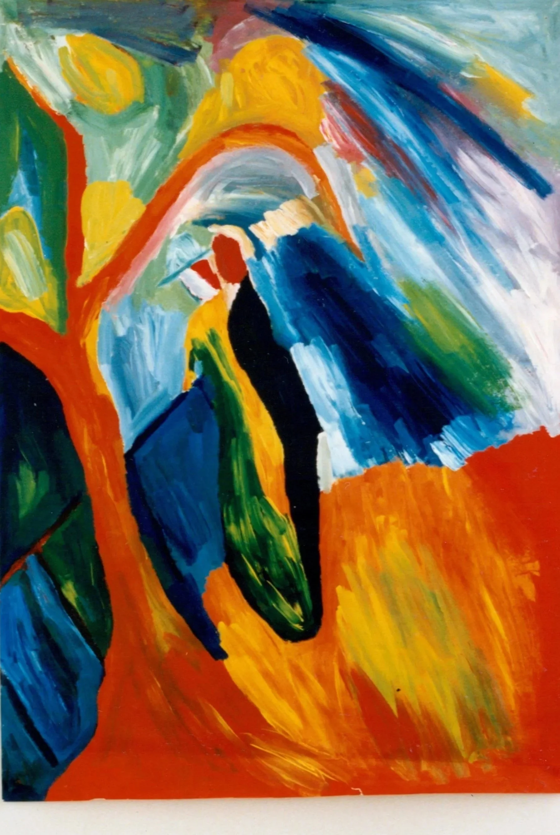 1994 Deco Tree Lovers - August Macke Homage