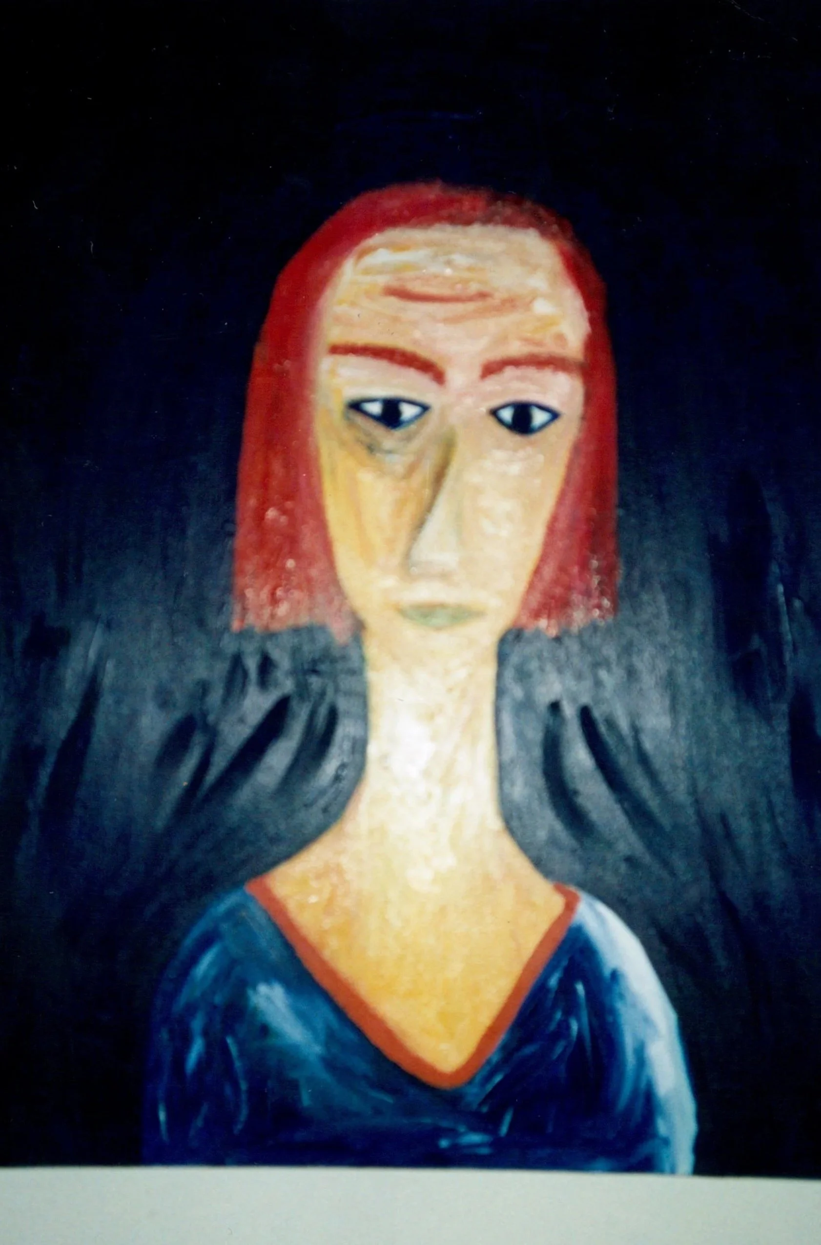 1995 Dark Blue Background