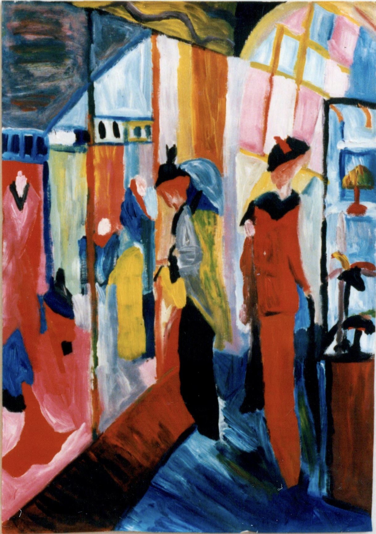 1994 Deco Shopping - August Macke Homage 2