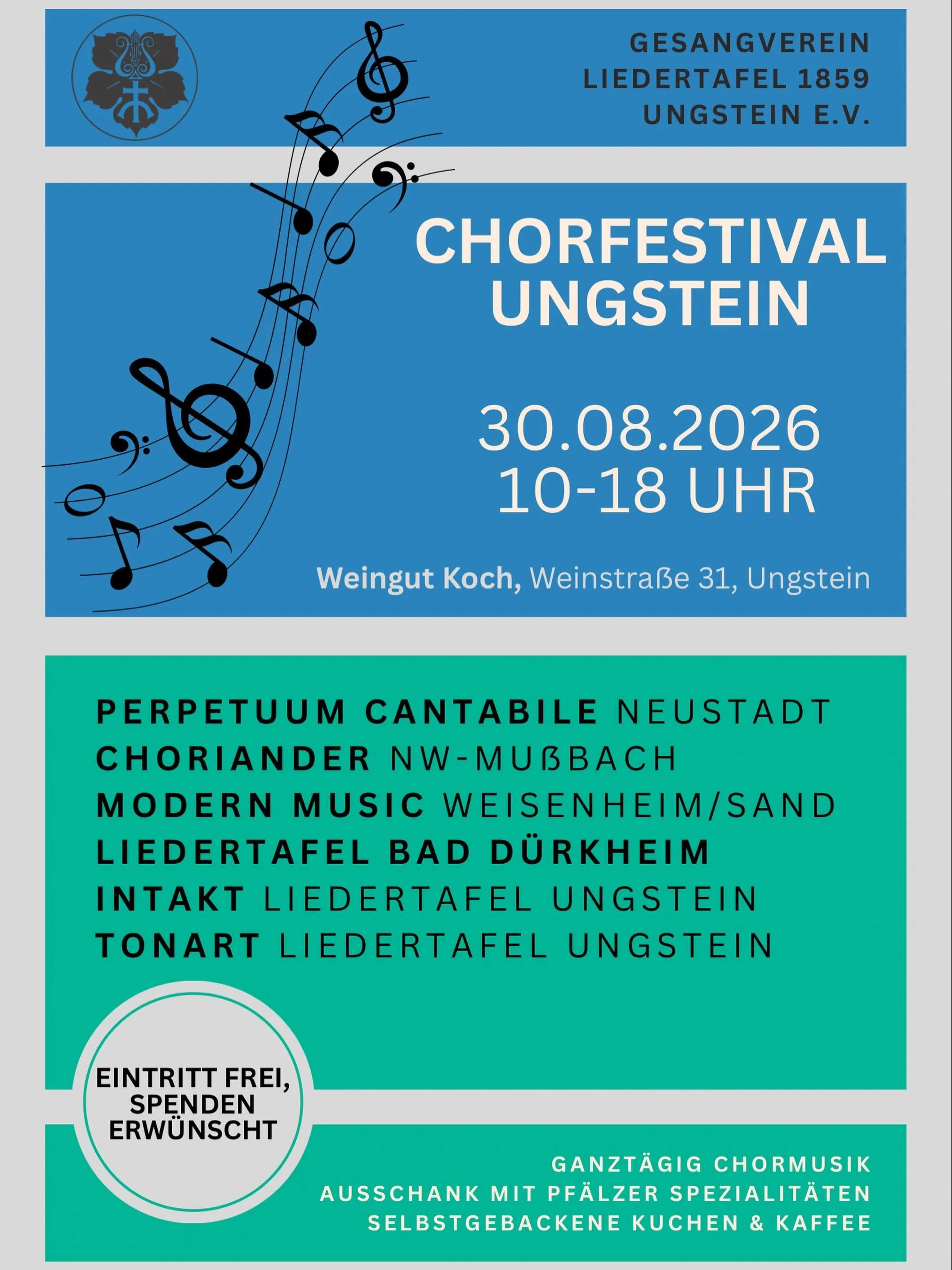 Chorfestival der Liedertafel Ungstein