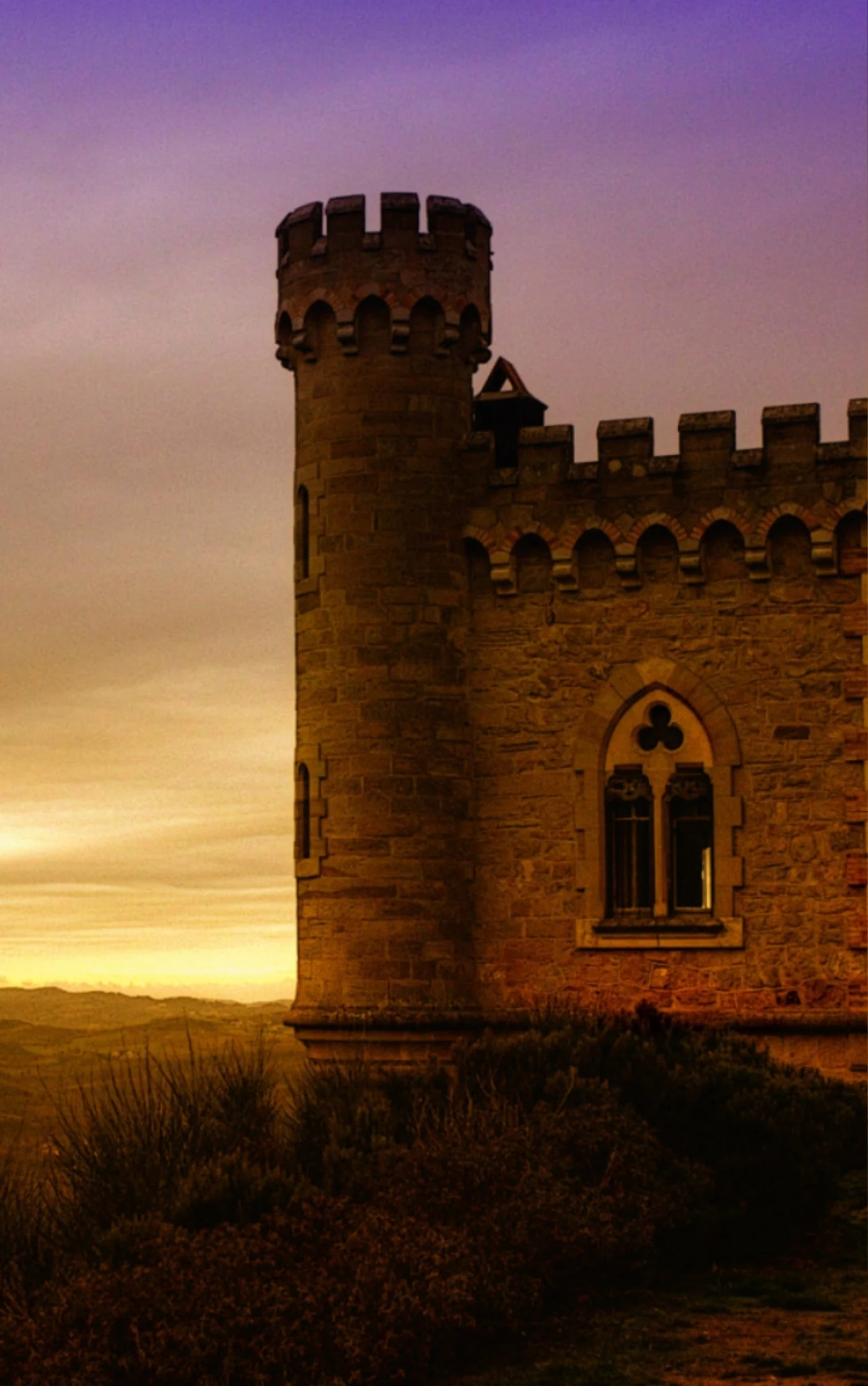 The Magdala Tower in Rennes-le-Chateau