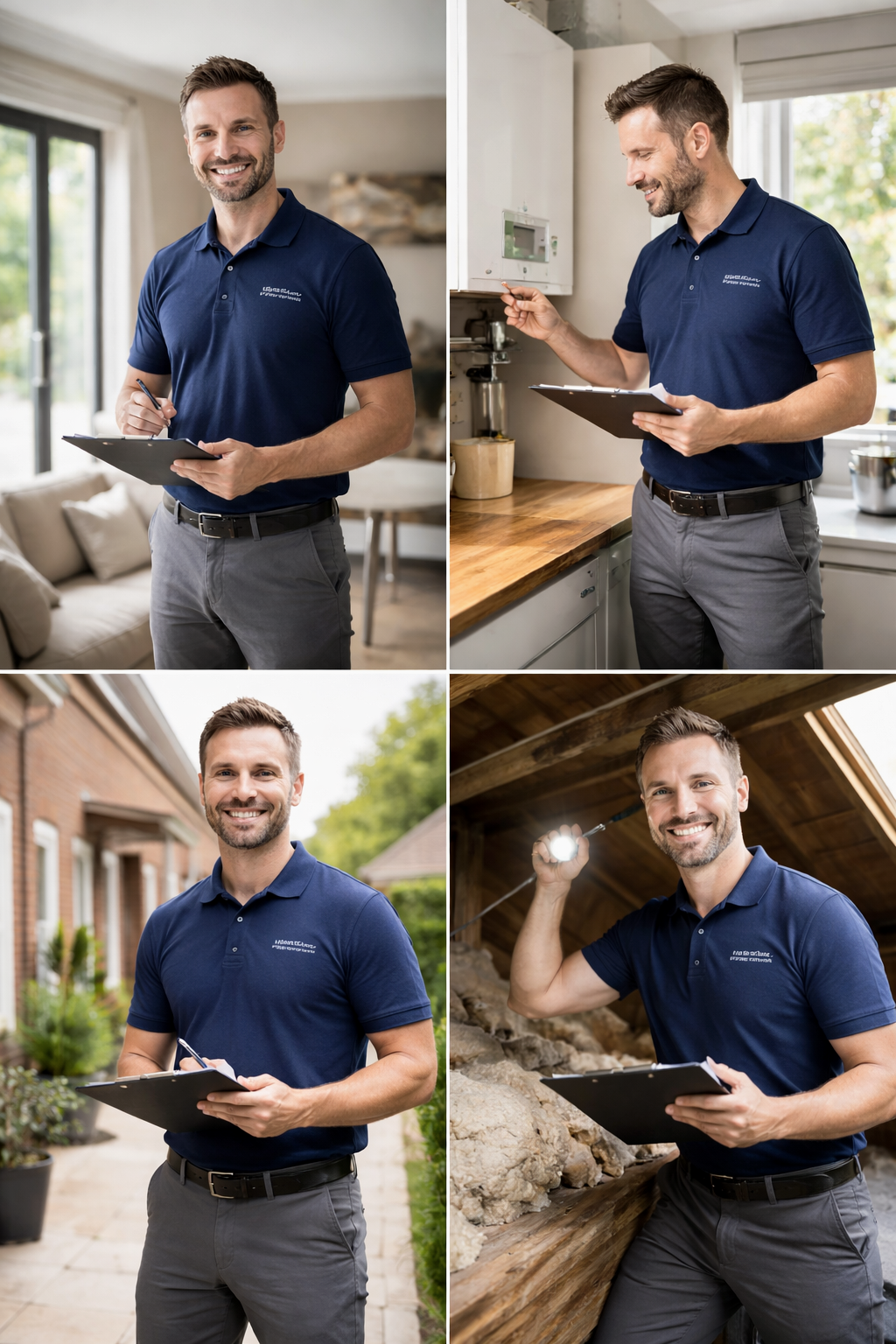 Accredited domestic energy assessor carrying out EPC inspection in Cardiff and Vale of Glamorgan