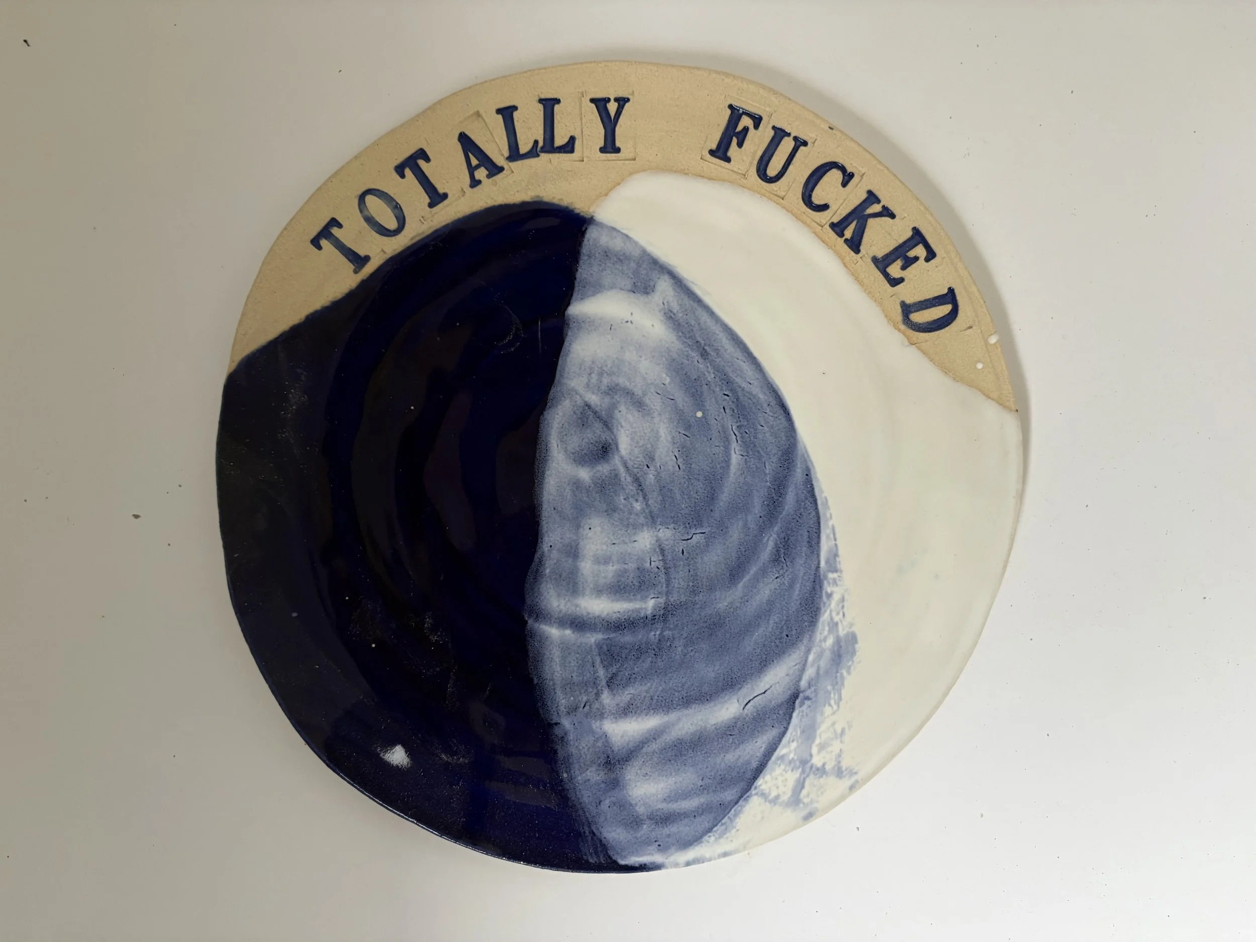 Totally fucked platter/ plate