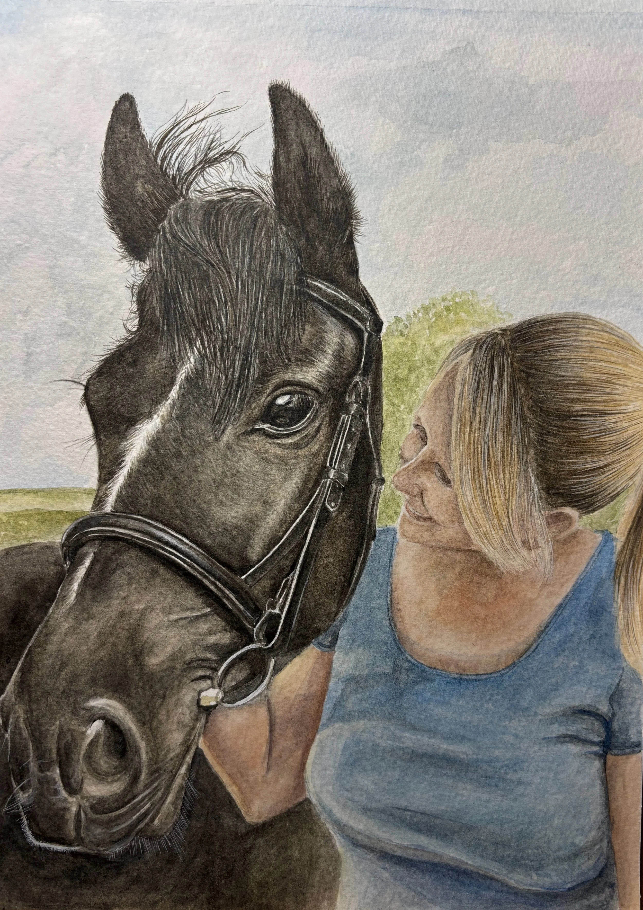 Watercolour Portrait