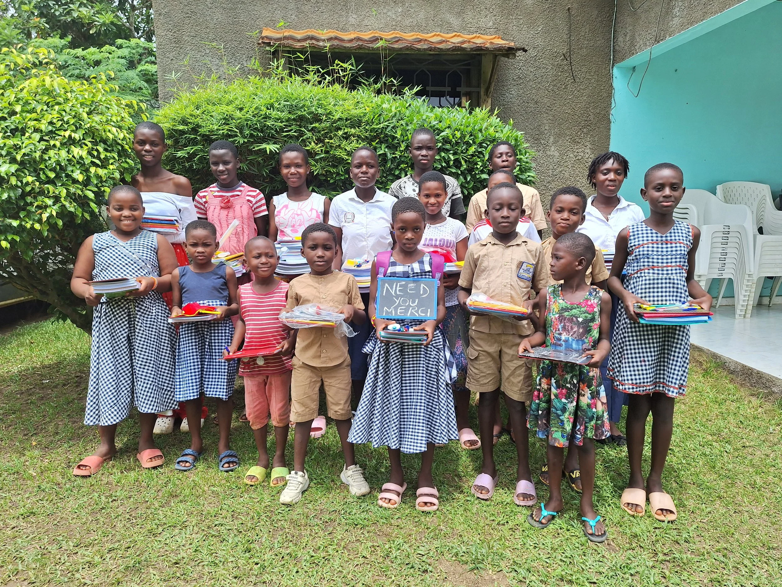 Yaou, Ivory Coast, School and Canteen