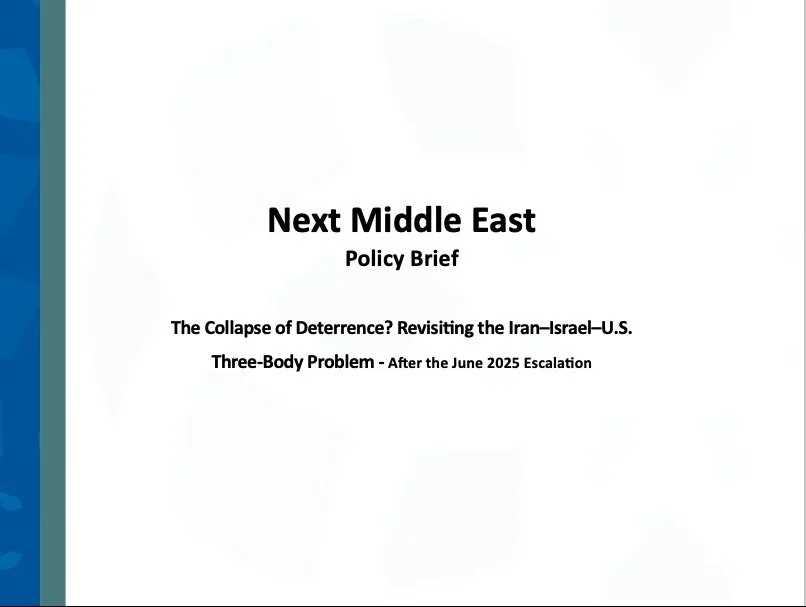 The Collapse of Deterrence? Revisiting the Iran–Israel–U.S. Three-Body Problem After the June 2025 Escalation