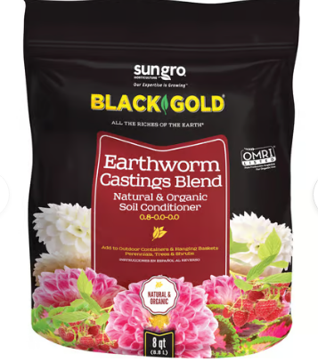 Black Gold Earthworm Castings Blend 8Q