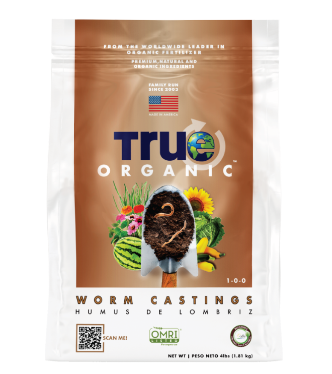 Tru Organic Worm Castings 4lbs