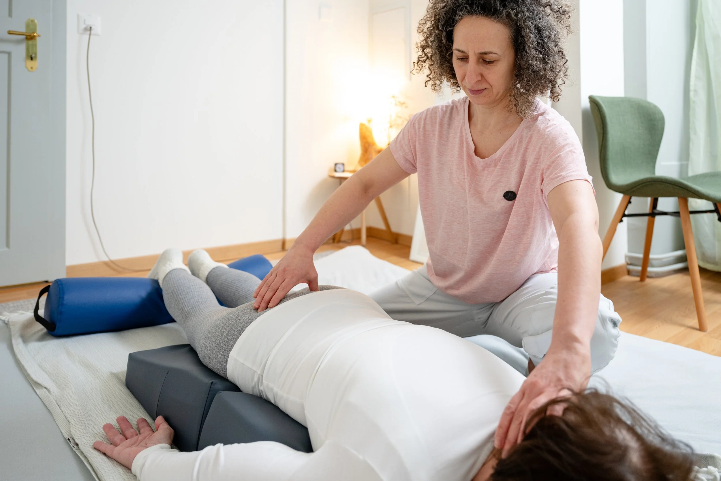 Shiatsu Körperbehandlung zur Aktivierung des Energieflusses