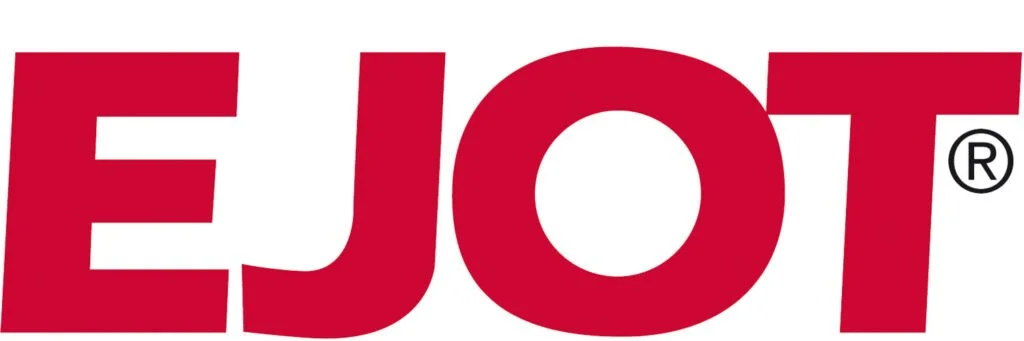 Logo with the word 'EJOT' in bold, red letters.