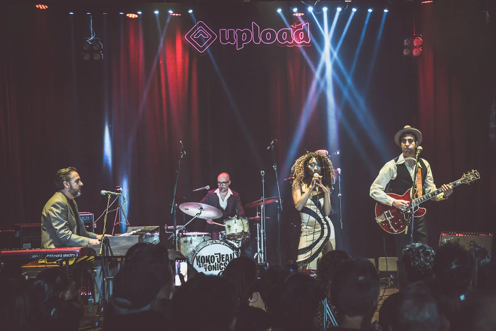 Concierto sala upload barcelona, Koko-Jean & the tonics 